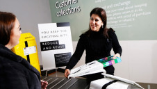 The retailer claims that the removal of 5p carrier bags alone could save five tonnes of plastic annually, if scaled up nationally. Image: John Lewis & Partners.